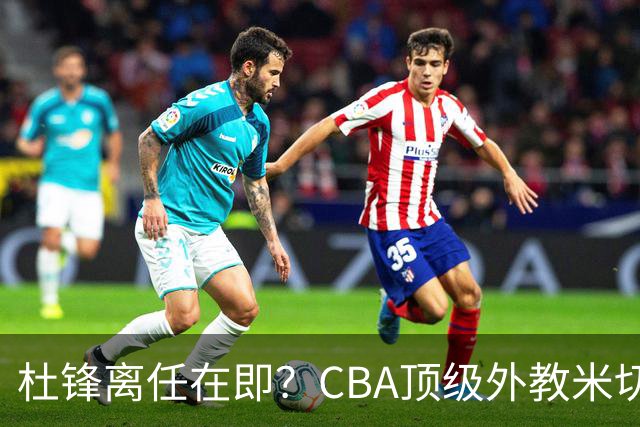 杜锋离任在即？CBA顶级外教米切尔或将加盟广东队，年薪预计破千万